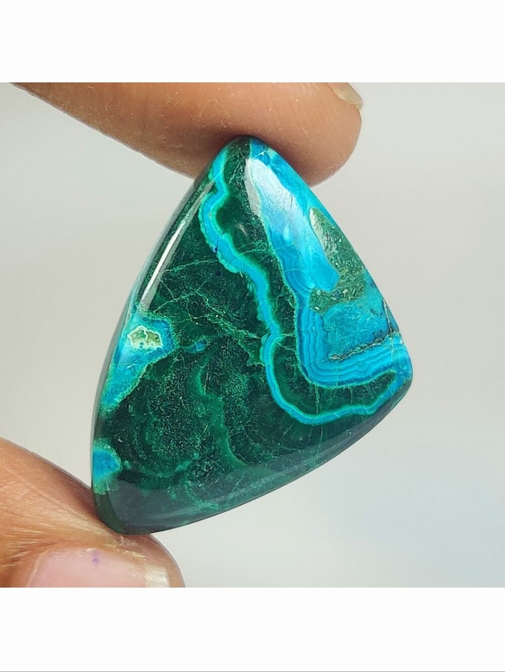 20.78 Ct Natural Azurmalachite Fancy Cab